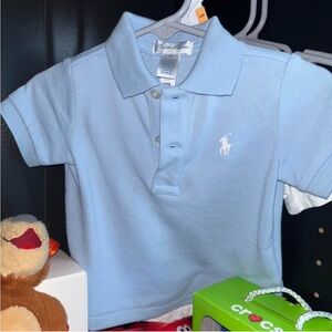 Ralph Lauren Kids Sky Blue Polo Shirt